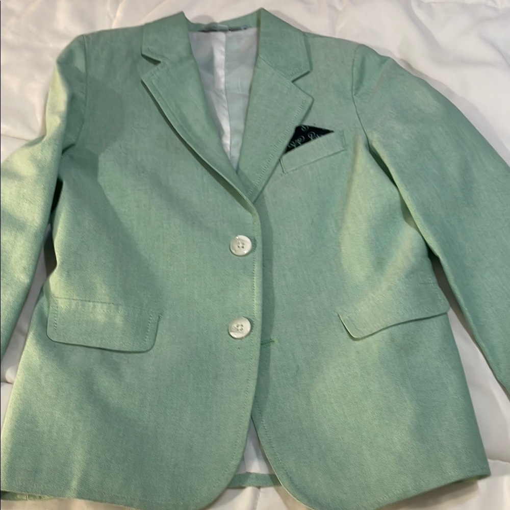 Boy’s Class Club light pastel green blazer 6